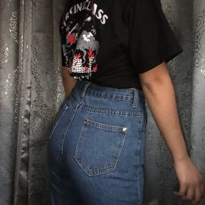 Light Wash Mom Jeans